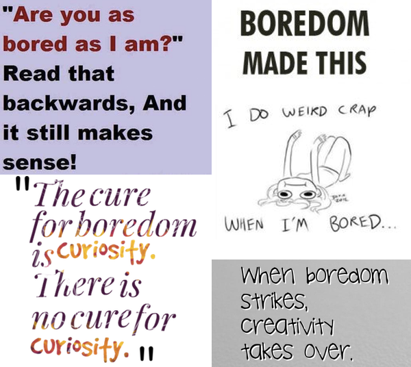 creativity boredom is good create innovation