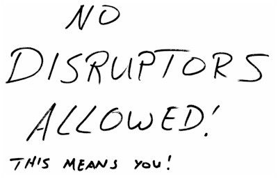 Fancy yourself a Disrupter? You're going to have to go into battle
