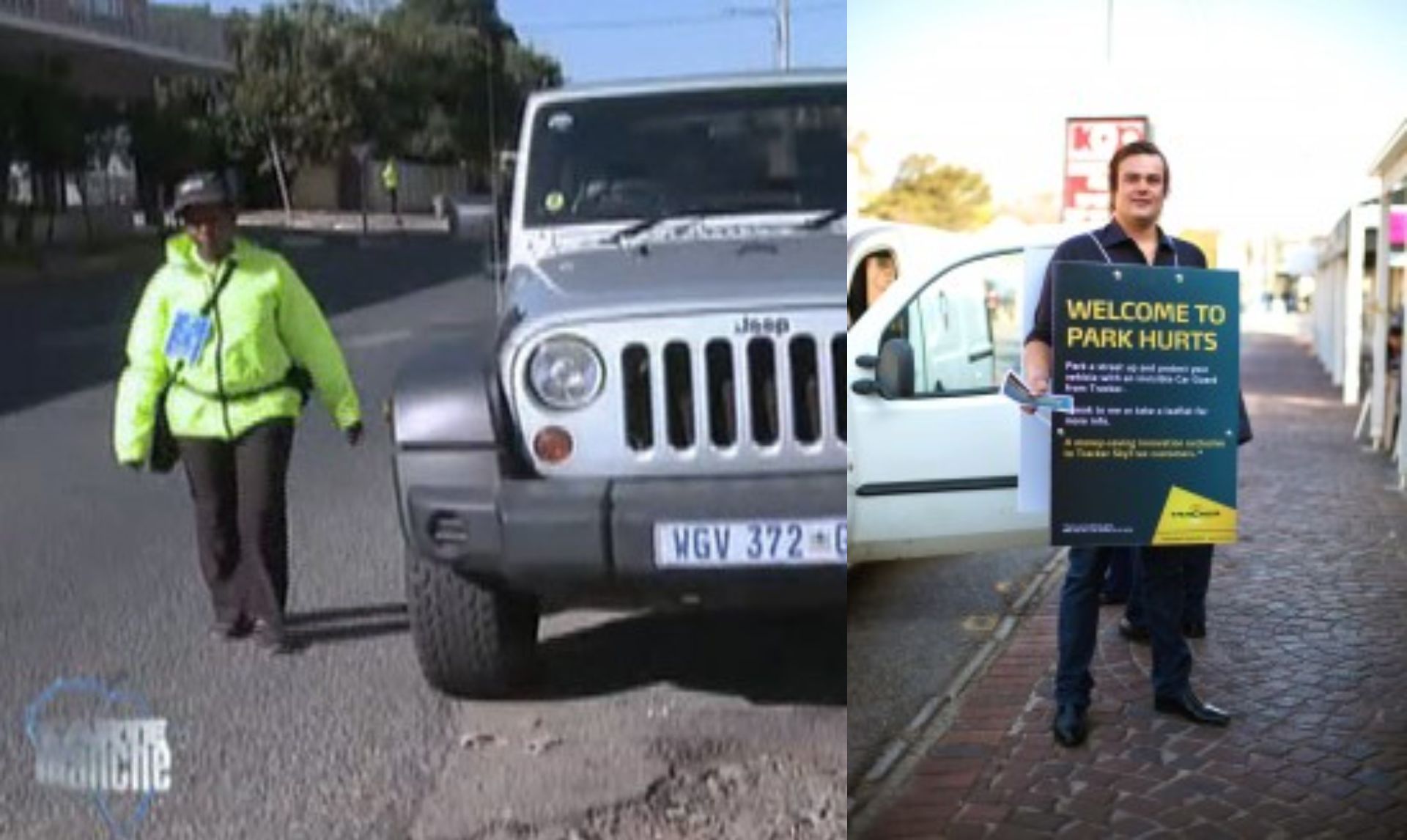 A Disruptive Experiential Campaign - Park Hurts. And in Jozi it's starting to all over the place